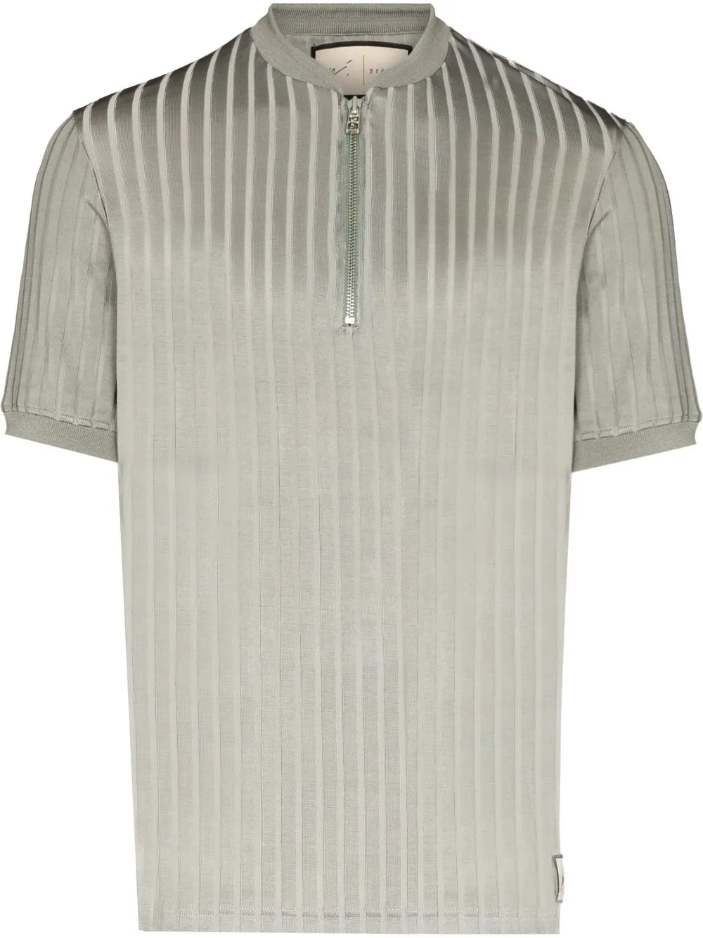 

PRÉVU half-zip polo shirt - Grey