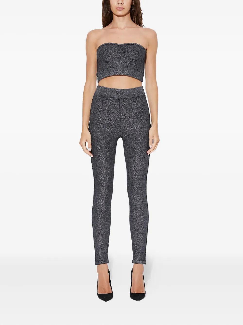 RTA lurex knitwear | Grey | Image 1