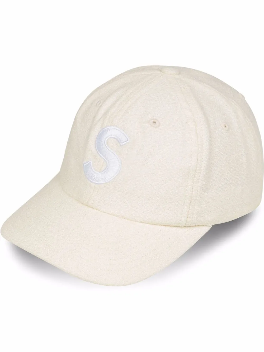 S logo terry six-panel cap