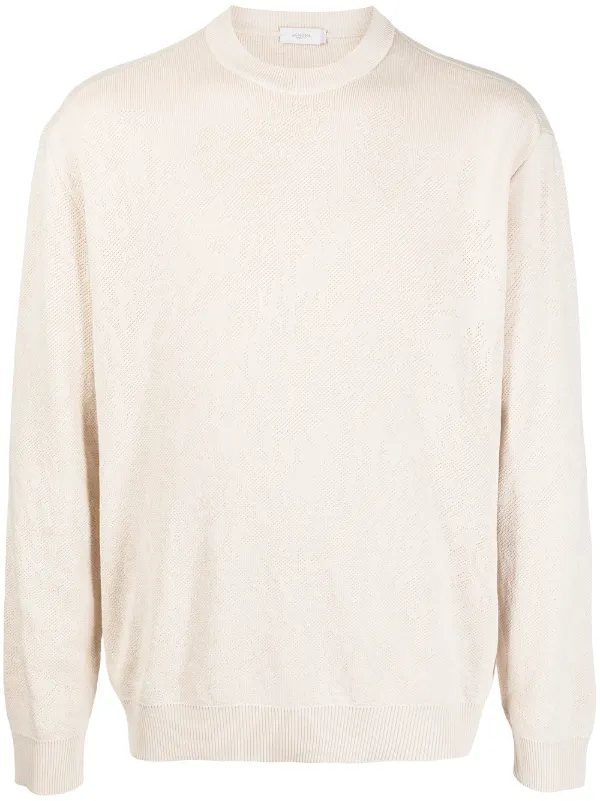 Agnona crew-neck silk-blend Jumper 