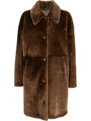 MM6 Maison Margiela Checked double-breasted Coat | Brown | FARFETCH