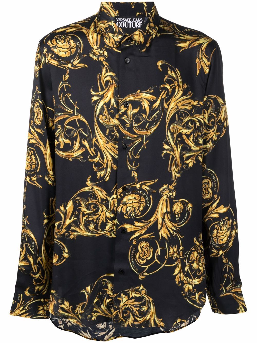 Versace Jeans Couture brocade-print Shirt - Farfetch