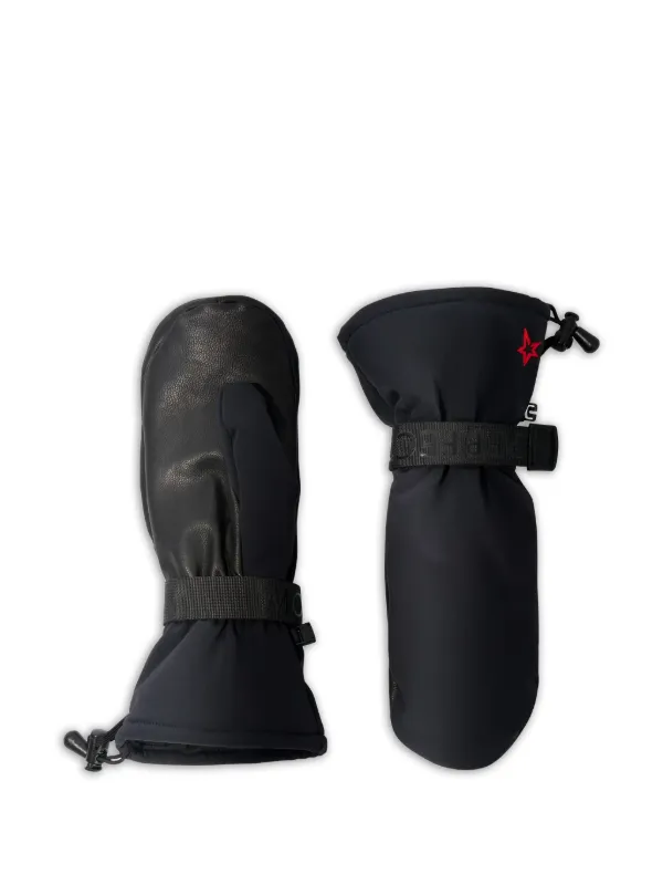 Perfect Moment Davos Mittens in Black