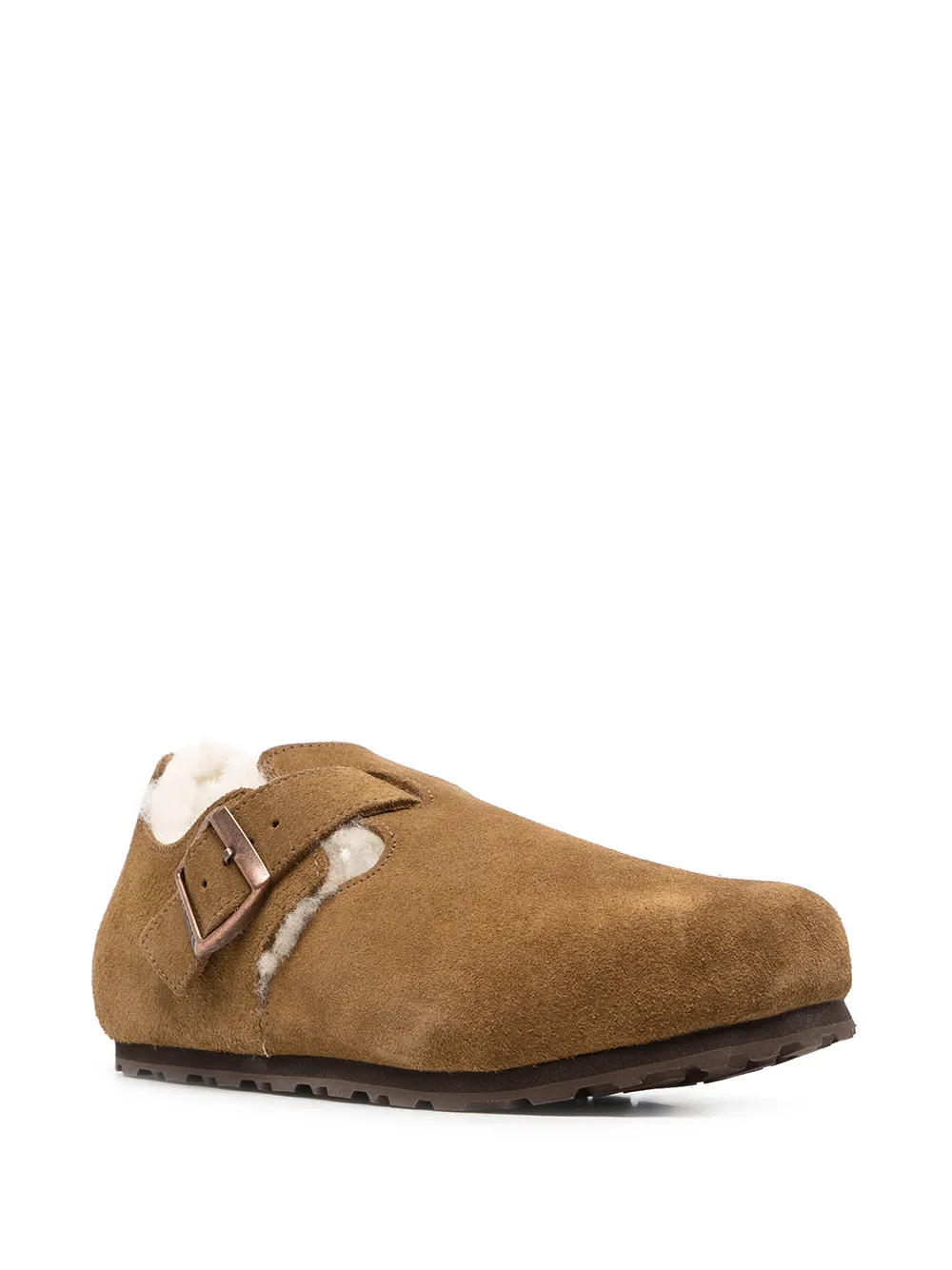 Birkenstock London Suede Slippers - Farfetch