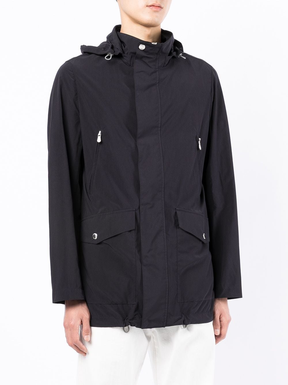 Brunello Cucinelli long-sleeve Hooded Rain Jacket - Farfetch