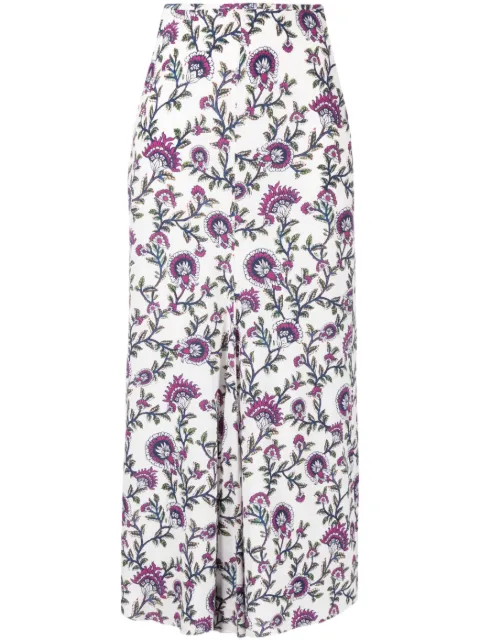 ISABEL MARANT falda con estampado floral
