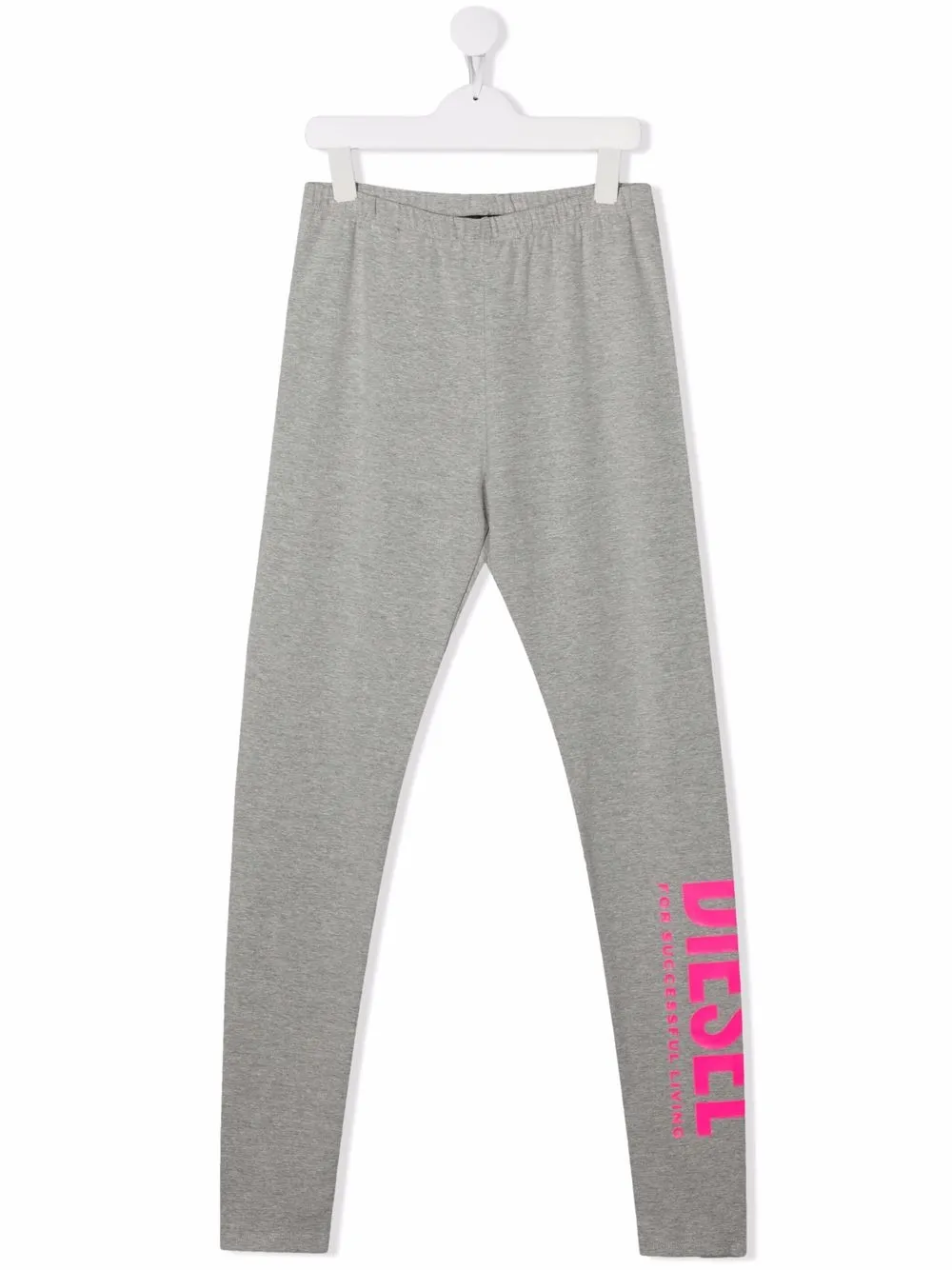 

Diesel Kids leggins con logo estampado - Gris