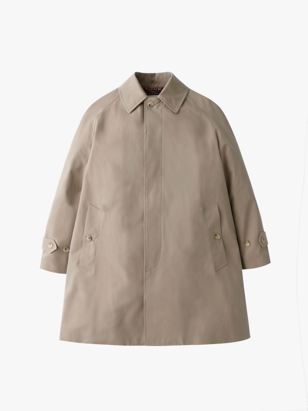 HURLFORD SHORT BALMACAAN COAT HONEY | GM-1113F | MACKINTOSH