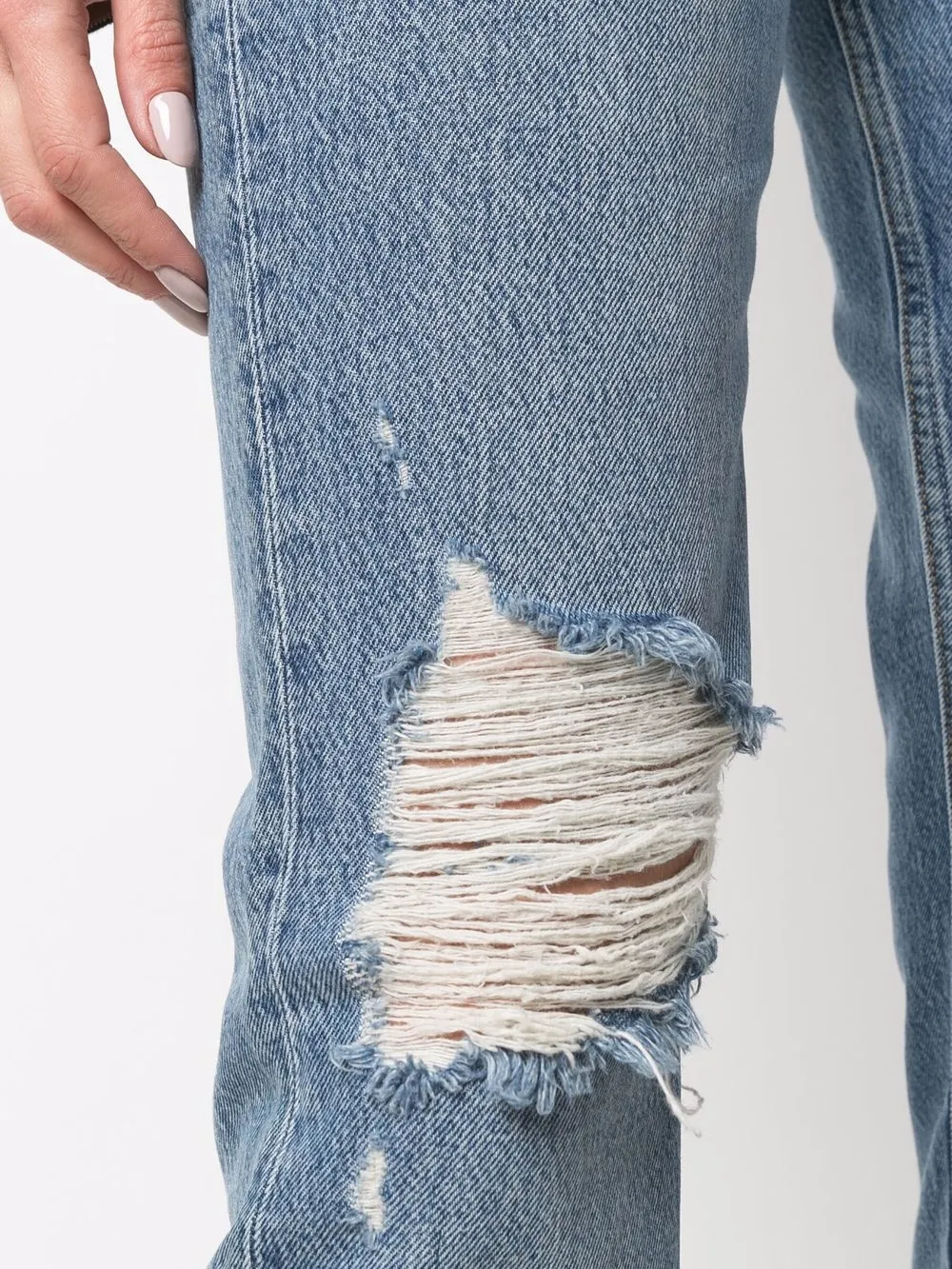 фото Boyish jeans джинсы скинни billy с завышенной талией