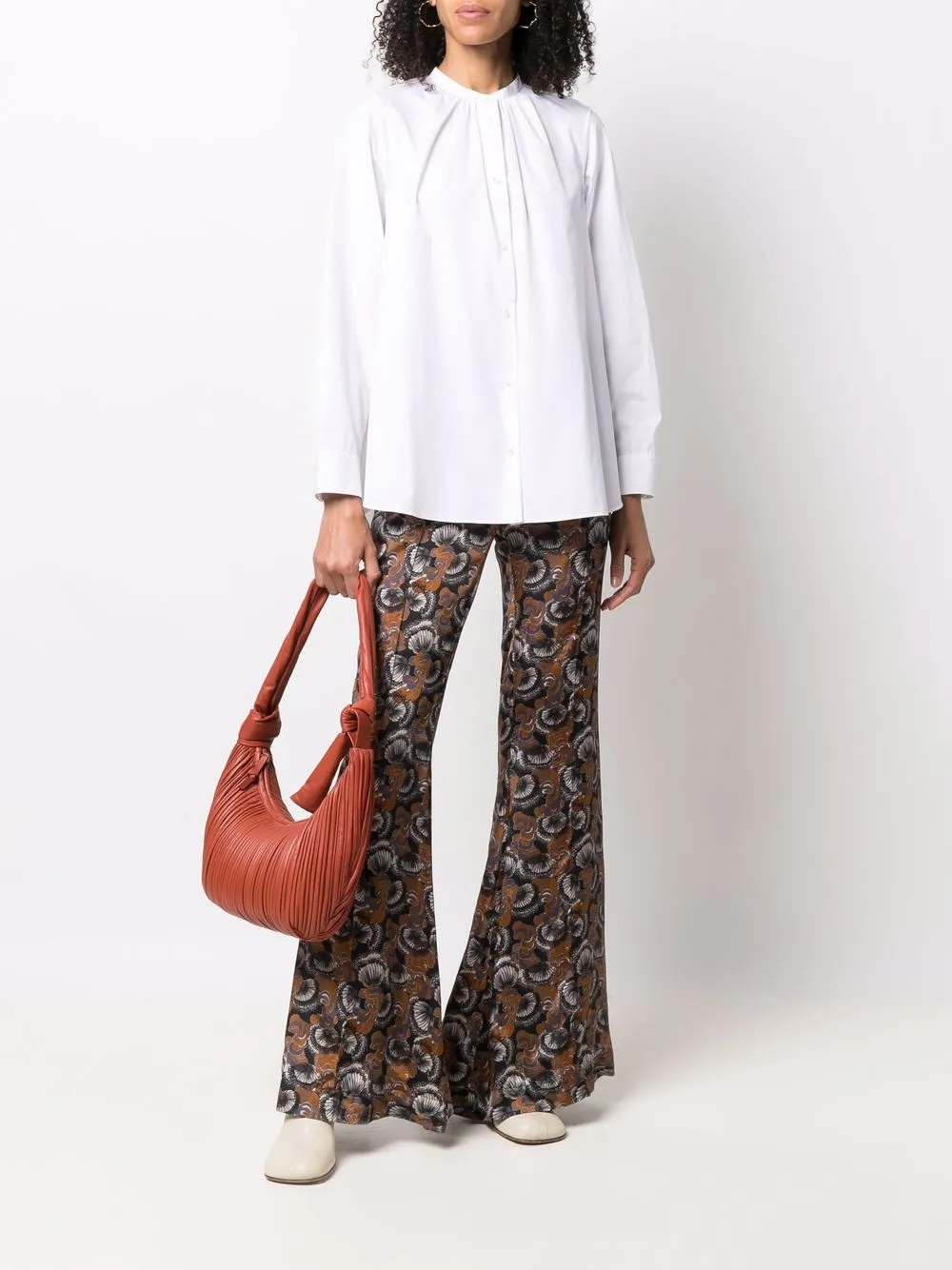 ASPESI Katoenen blouse - Wit