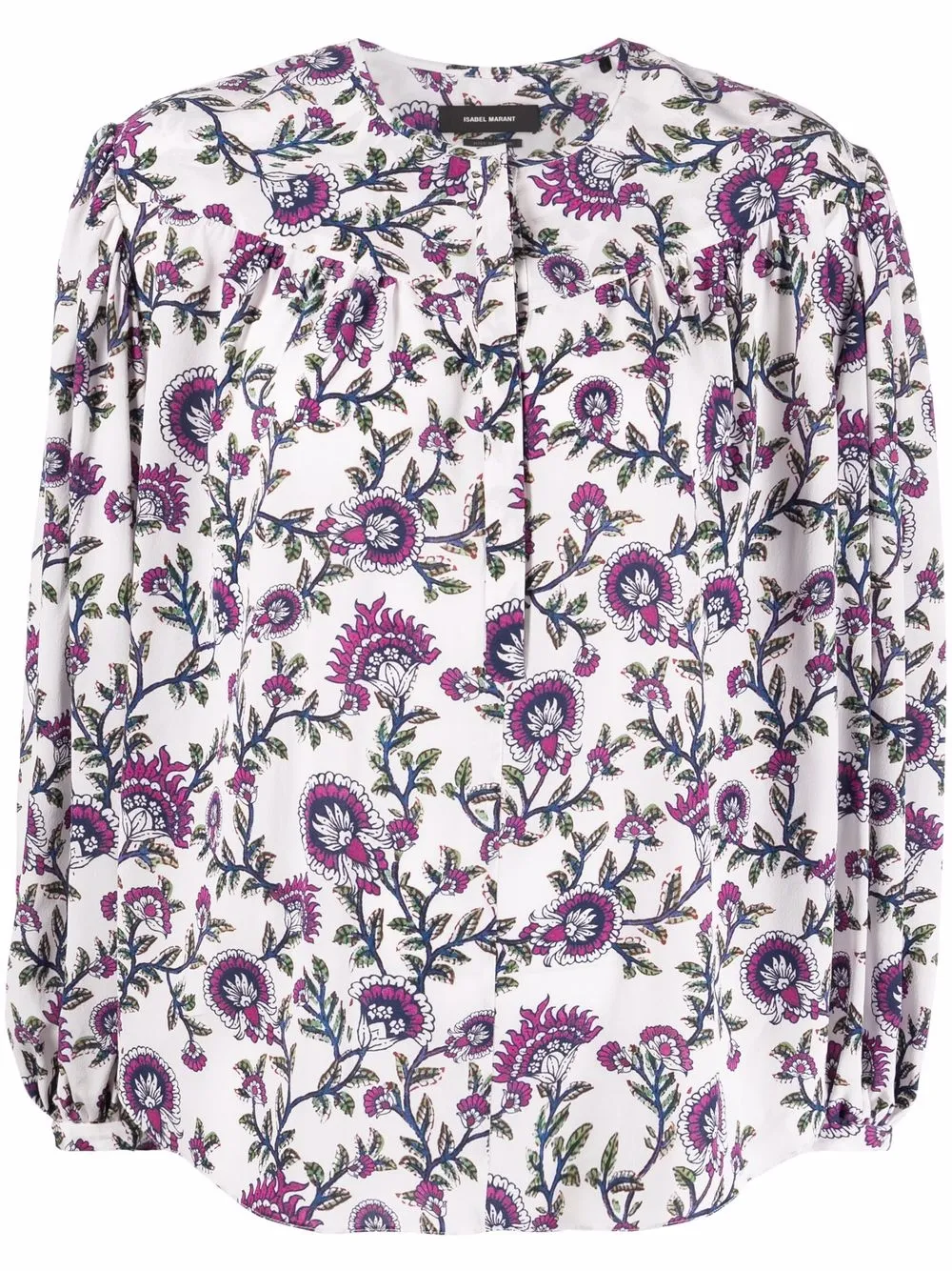 

Isabel Marant blusa Brunille - Morado