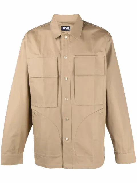 Diesel button-up overshirt