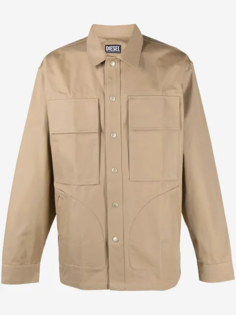 Diesel button-up overshirt