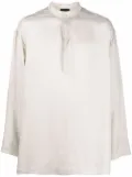 Fear Of God mock-neck silk-blend shirt - Neutrals