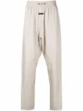 Fear Of God logo-waist slip-on dropped-crotch trousers - Neutrals