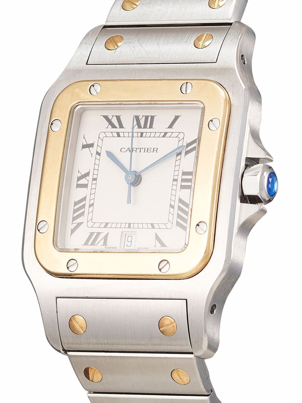 фото Cartier наручные часы santos galbee pre-owned 30 мм