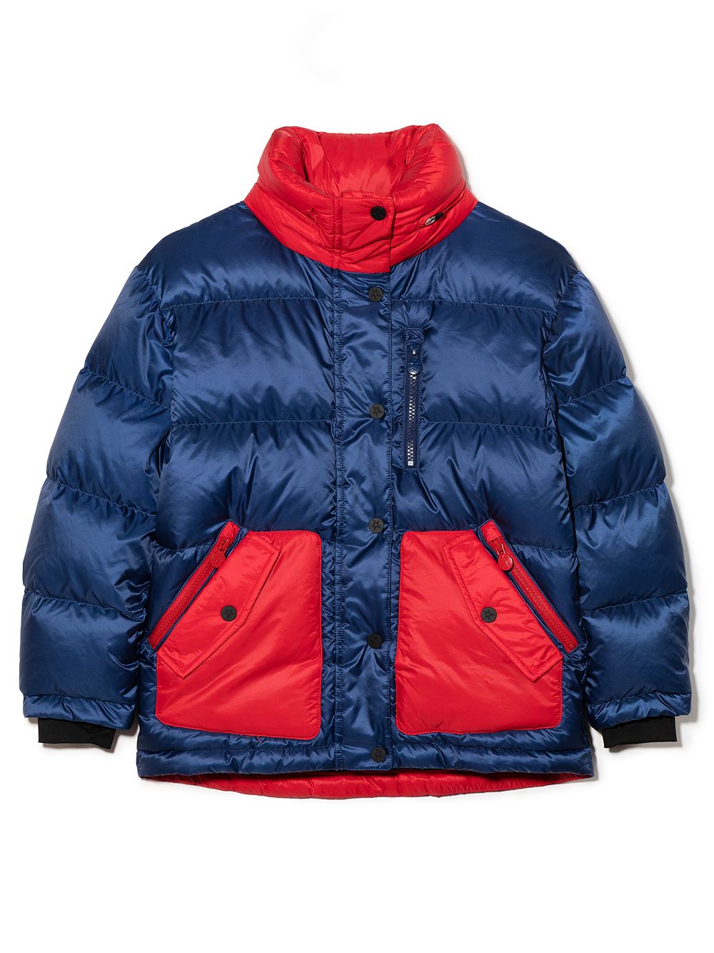 Perfect Moment Kids Maes zip-up padded jacket - Blue