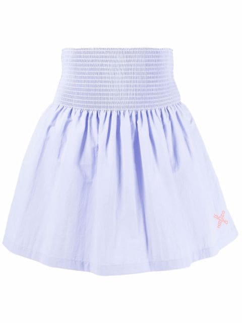 Kenzo elasticated waistband mini-skirt