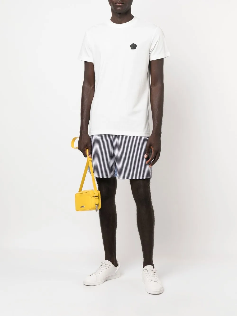 Viktor & Rolf T-shirt met logopatch - Wit
