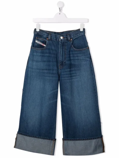 Diesel Kids جينز 'D-لويت-J' بقصة واسعة
