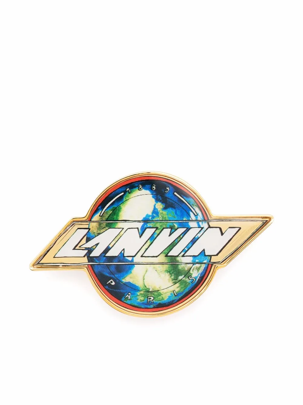 LANVIN брошь с логотипом 7824₽