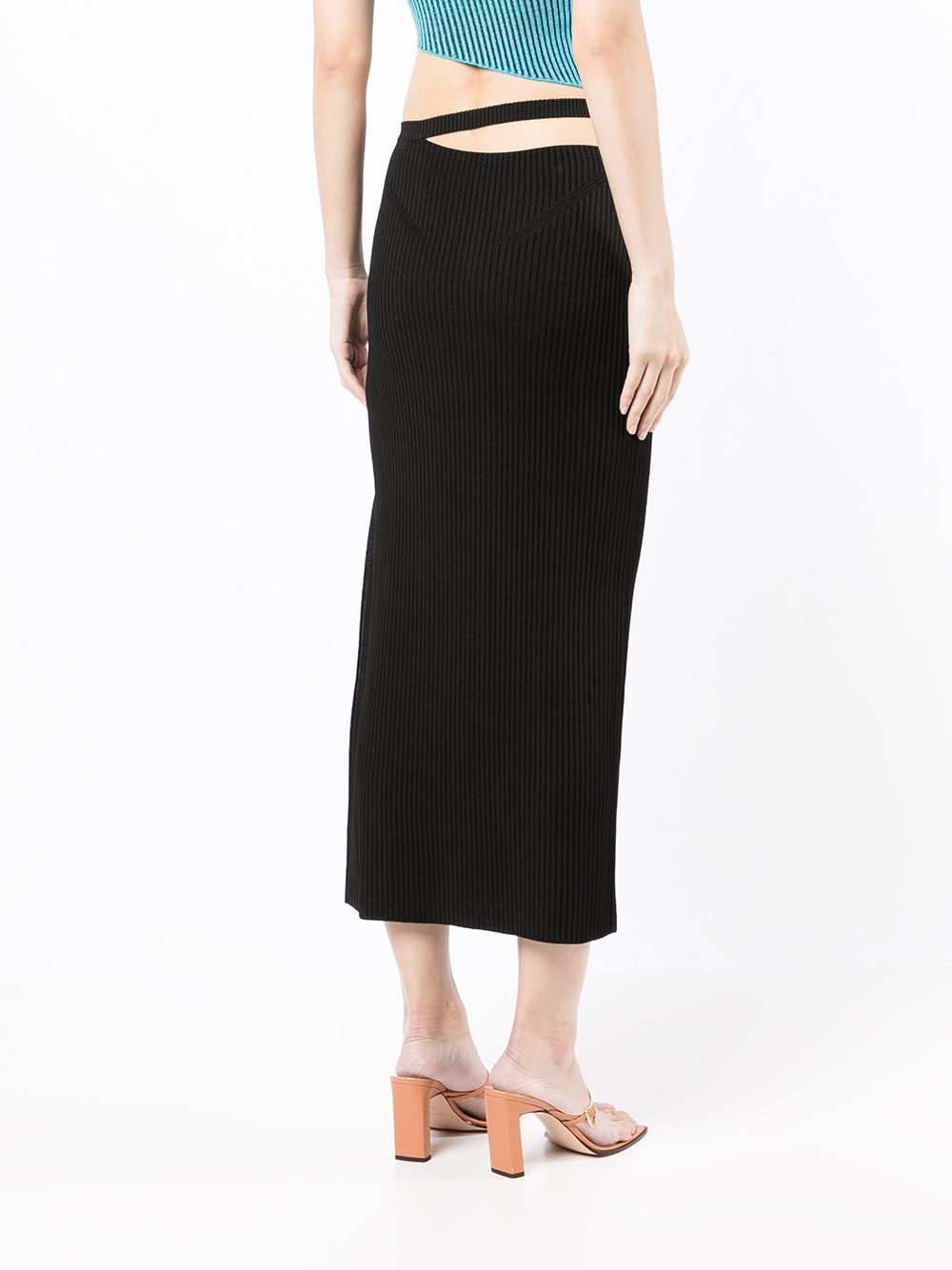 фото Anna october cut out-detail maxi skirt