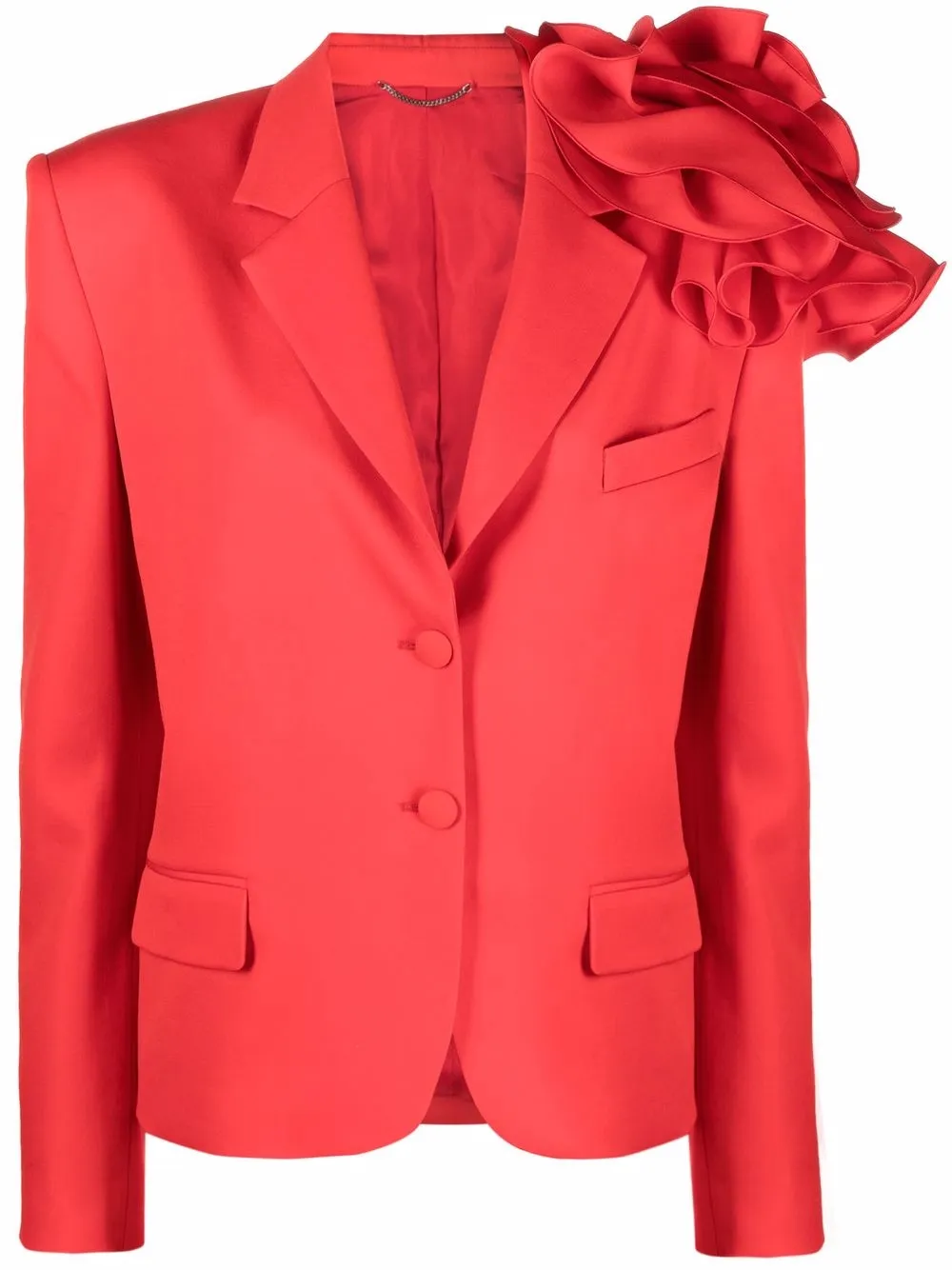 Magda Butrym пиджак с аппликацией