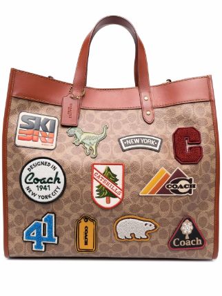 Coach Patches Tote Bags