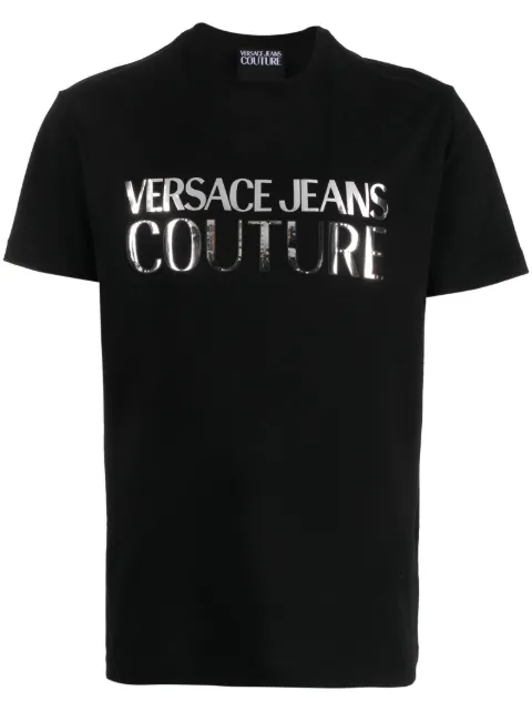 Versace Jeans Couture playera con parche del logo