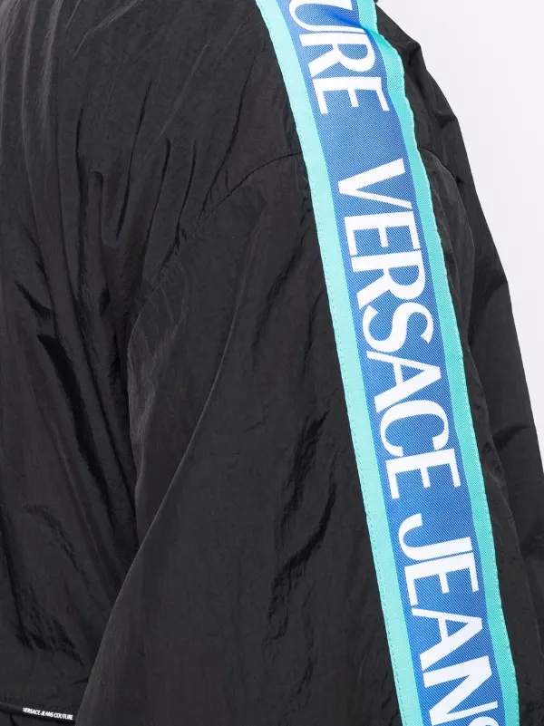 Versace Jeans Couture logo-tape Jacket - Farfetch