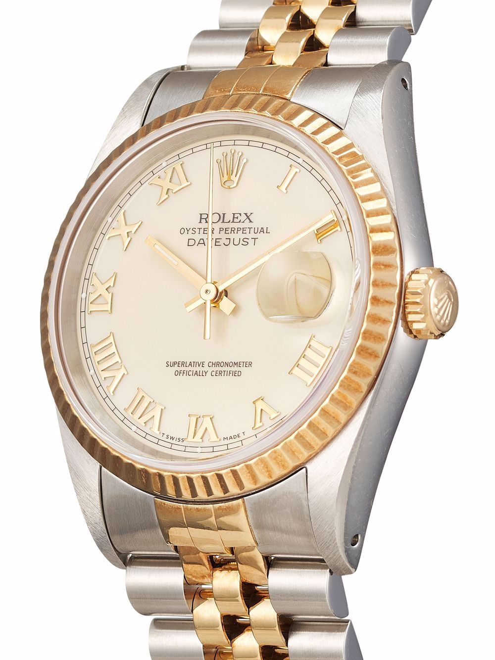 фото Rolex наручные часы datejust pre-owned 36 мм 1990-х годов