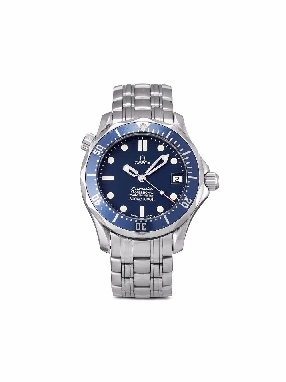 фото Omega наручные часы seamaster diver 300m midsize pre-owned 36 мм