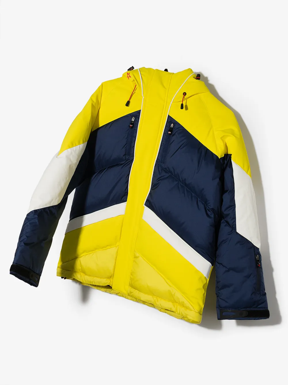 фото Perfect moment kids пуховик в стиле колор-блок