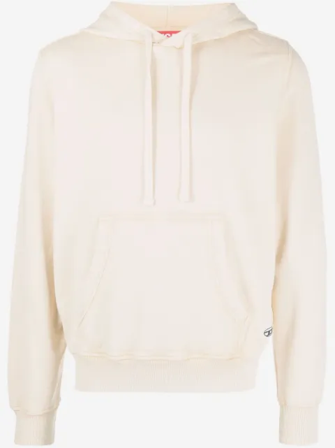 Diesel logo-patch pullover hoodie