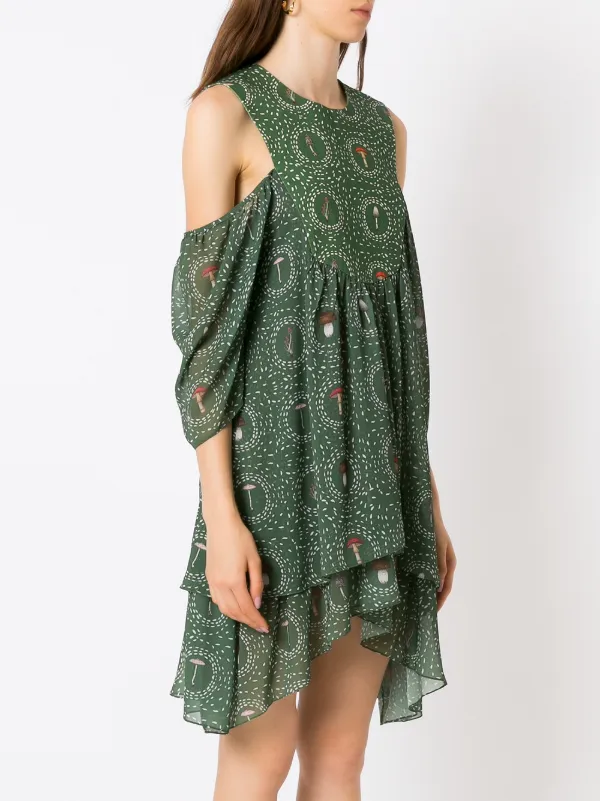 green mushroom dress We're All Mad Here Mesh Mushroom Dress XL