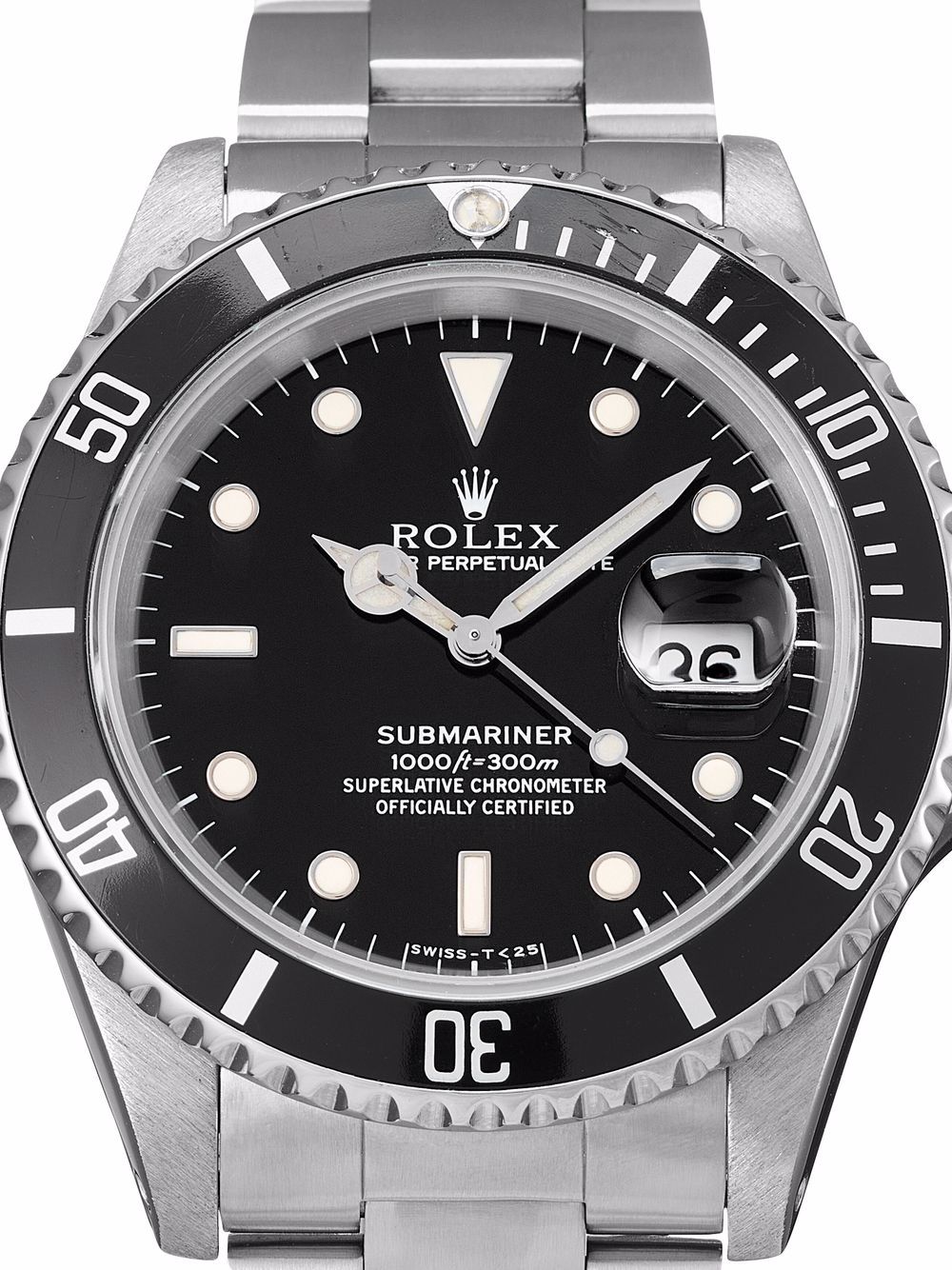 фото Rolex наручные часы submariner date pre-owned 40 мм 1995-го года