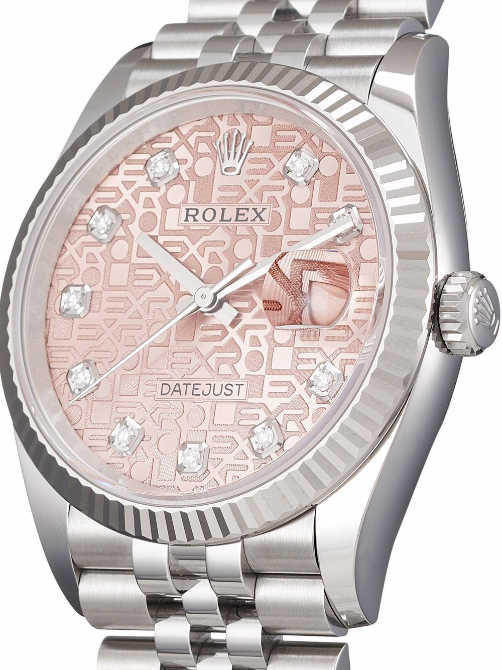 фото Rolex наручные часы datejust pre-owned 36 мм 2021-го года