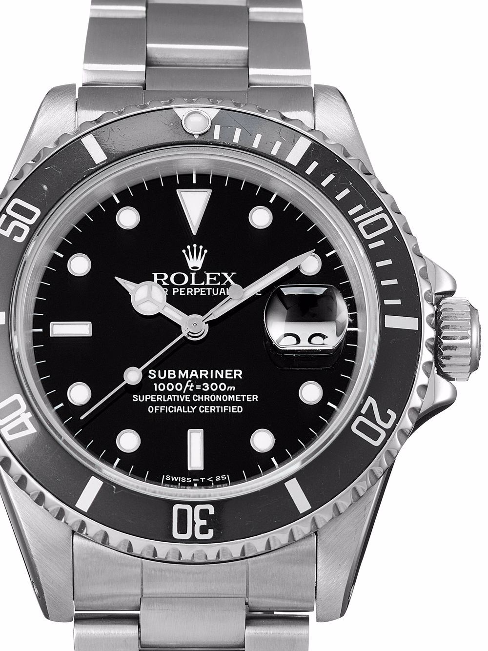 фото Rolex наручные часы submariner date pre-owned 40 мм 1991-го года