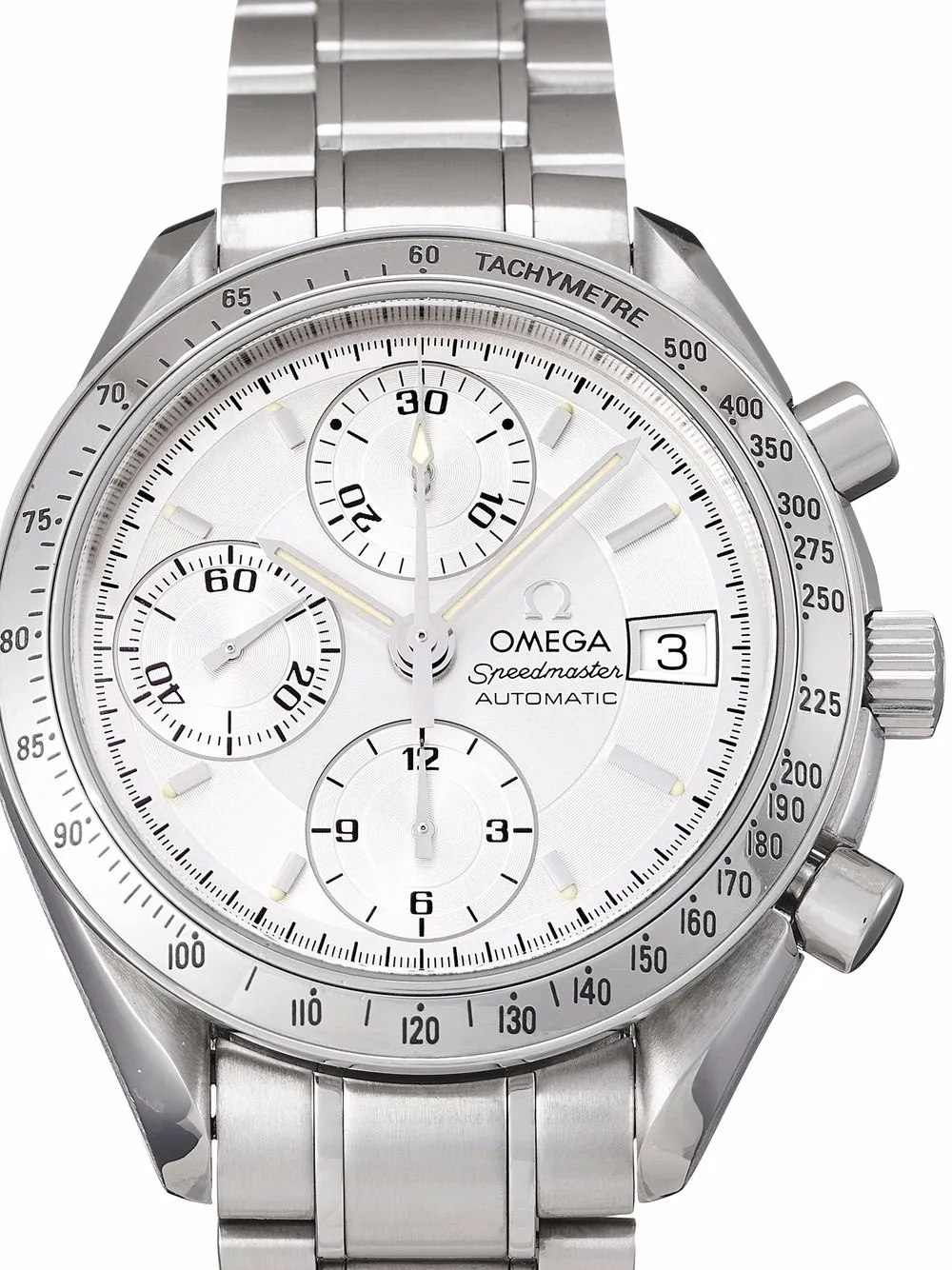 фото Omega наручные часы speedmaster date pre-owned 39 мм 2004-го года