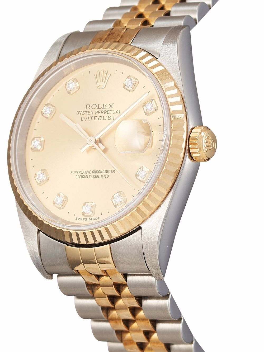 фото Rolex наручные часы datejust pre-owned 36 мм 2002-го года