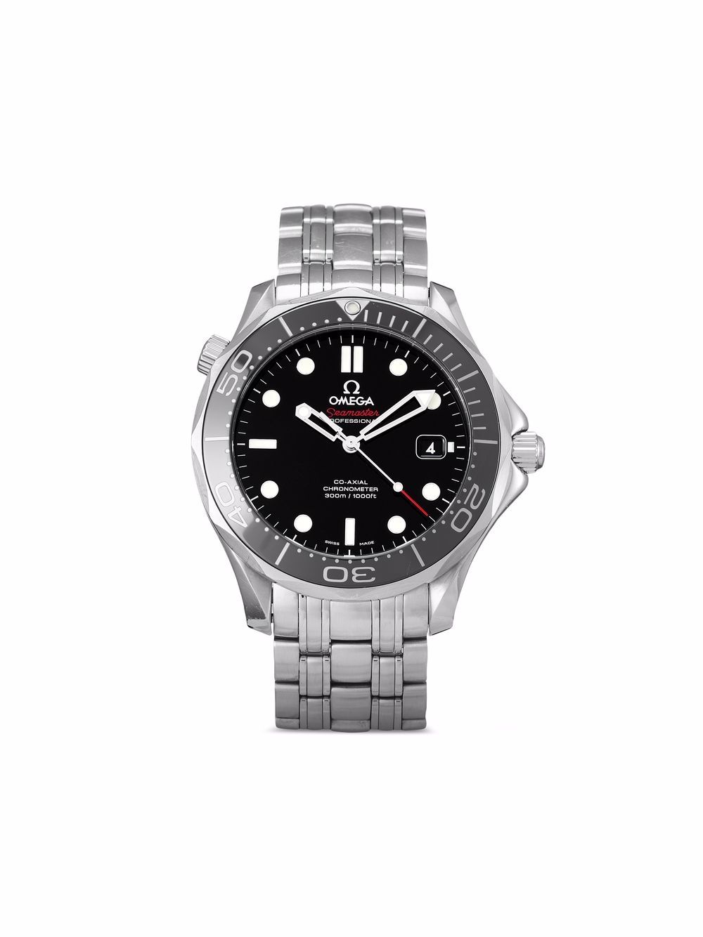 фото Omega наручные часы seamaster diver 300 м pre-owned 41 мм 2016-го года
