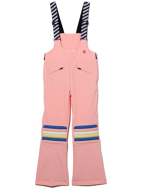 Perfect Moment Kids colour-block flared ski dungarees