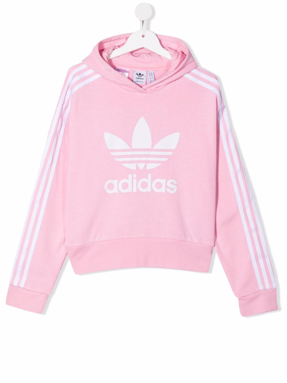 фото Adidas kids укороченное худи с логотипом