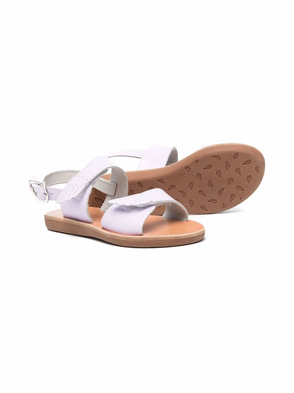 фото Ancient greek sandals kids сандалии little iliada на липучках