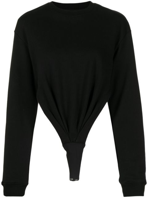 RtA crewneck sweatshirt bodysuit