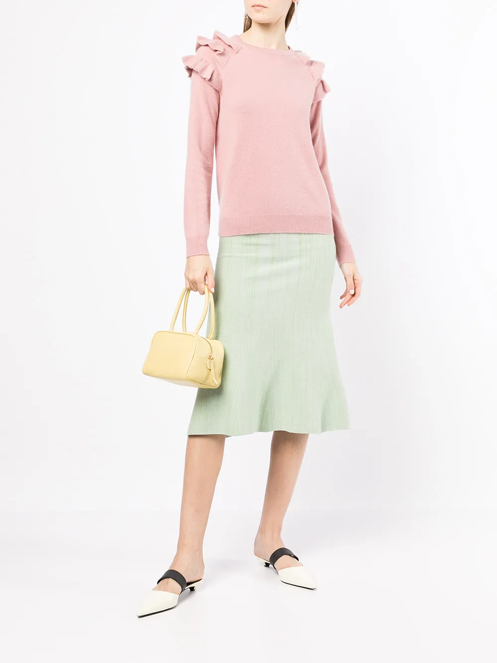  Madeleine Thompson Gemini Kaschmirpullover   Rosa 