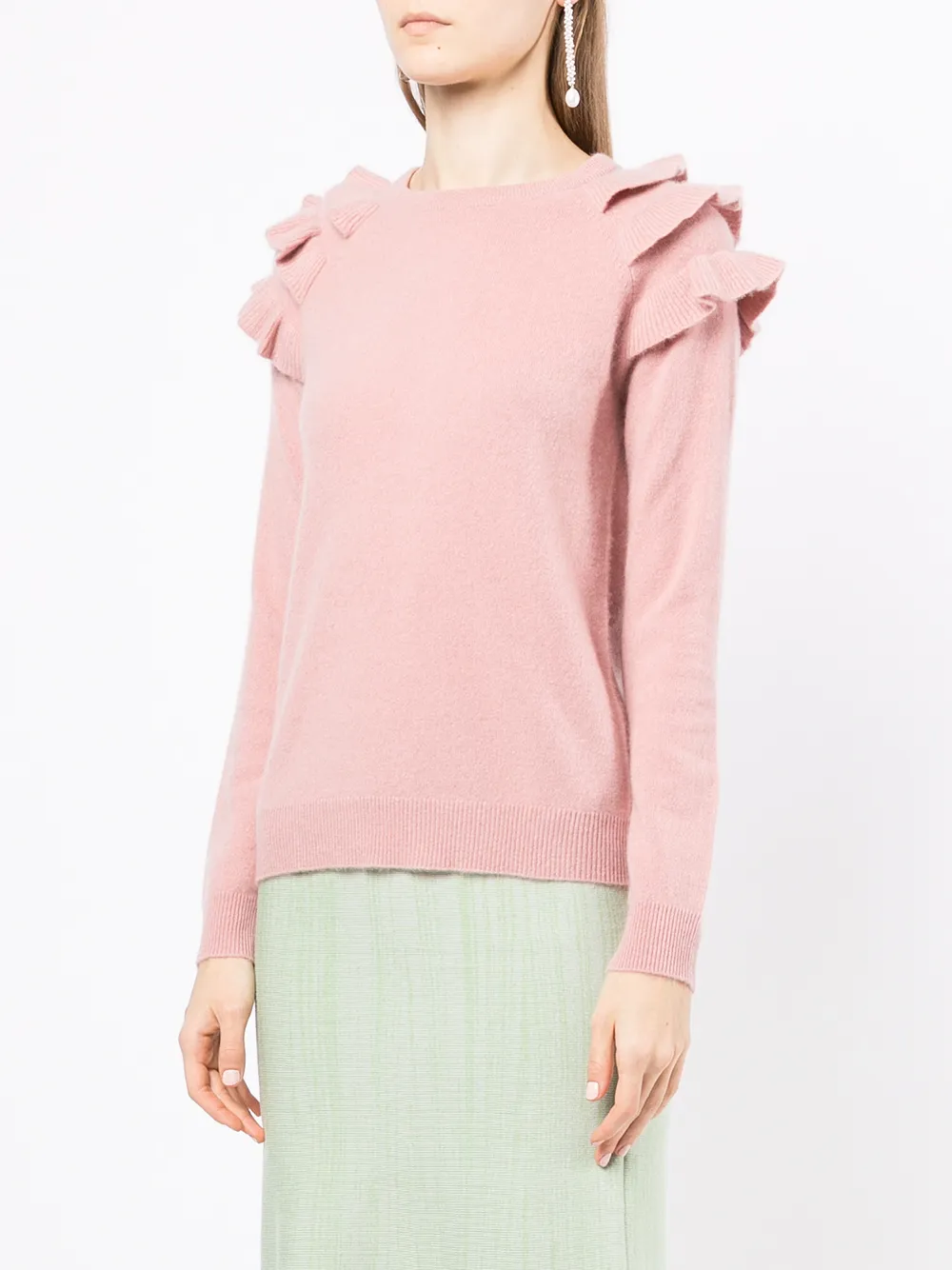  Madeleine Thompson Gemini Kaschmirpullover   Rosa 