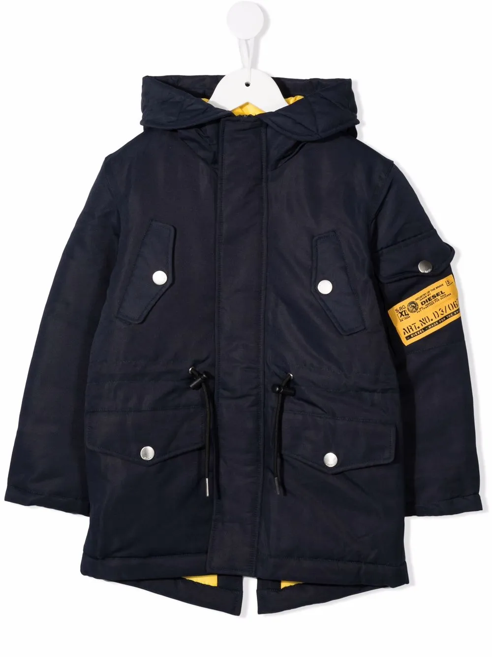 фото Diesel kids парка с капюшоном