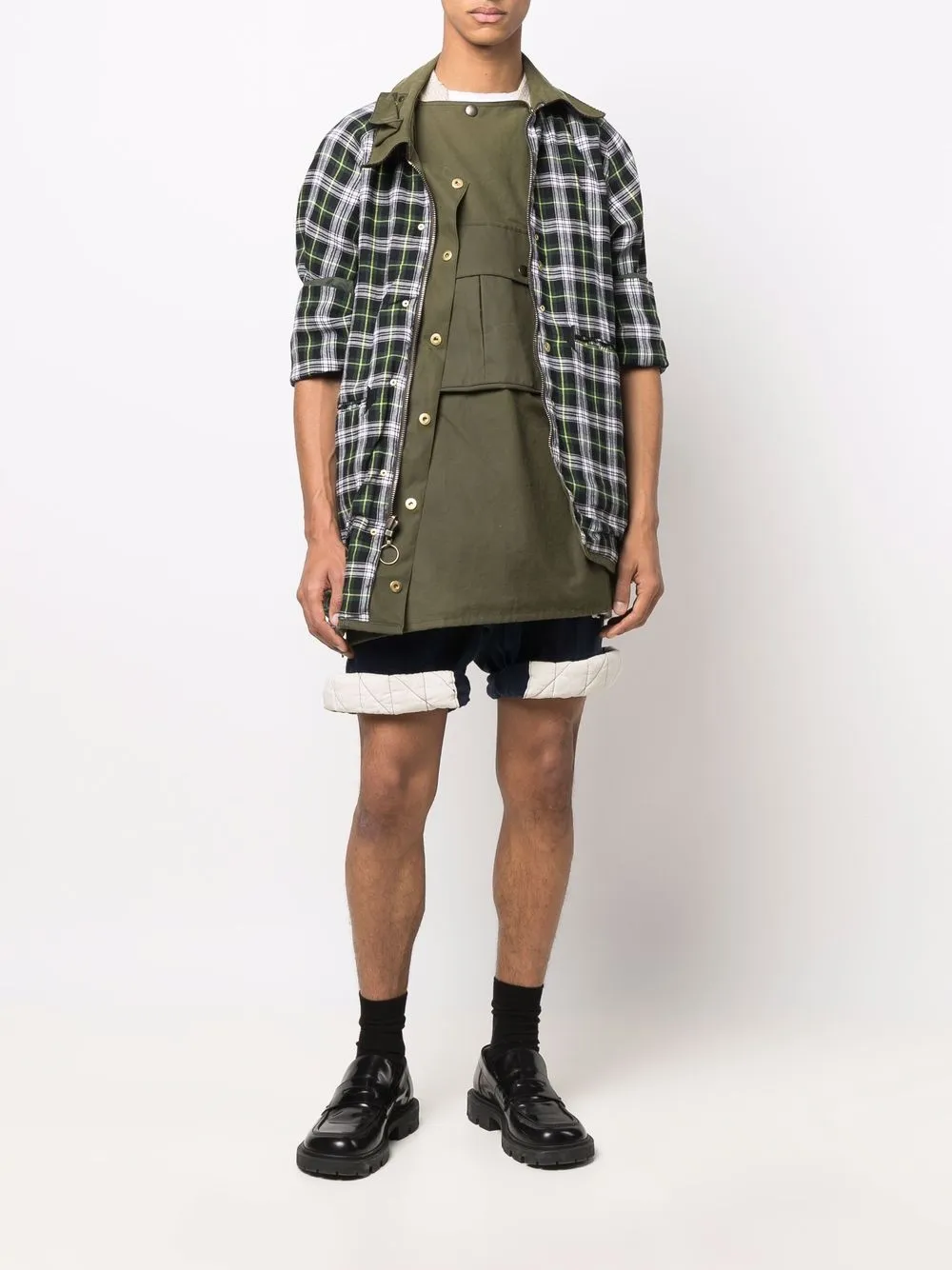 Maison Margiela Omkeerbaar jack - Groen