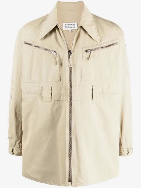 Maison Margiela zipped-up fastening sports jacket